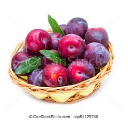 Red plums