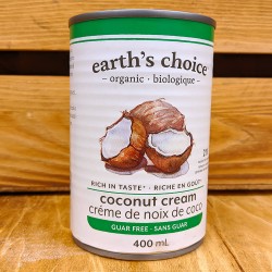 Earth's Choice - Organic Coconut Cream (400ml)