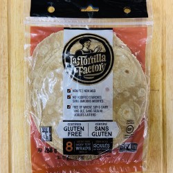 LaTortilla Factory - 8 Ancient Grain Ivory Teff Wraps Tortillas (288g)